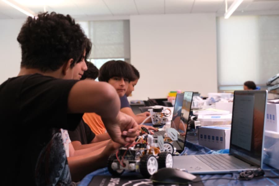 Programming Journeys camp moment