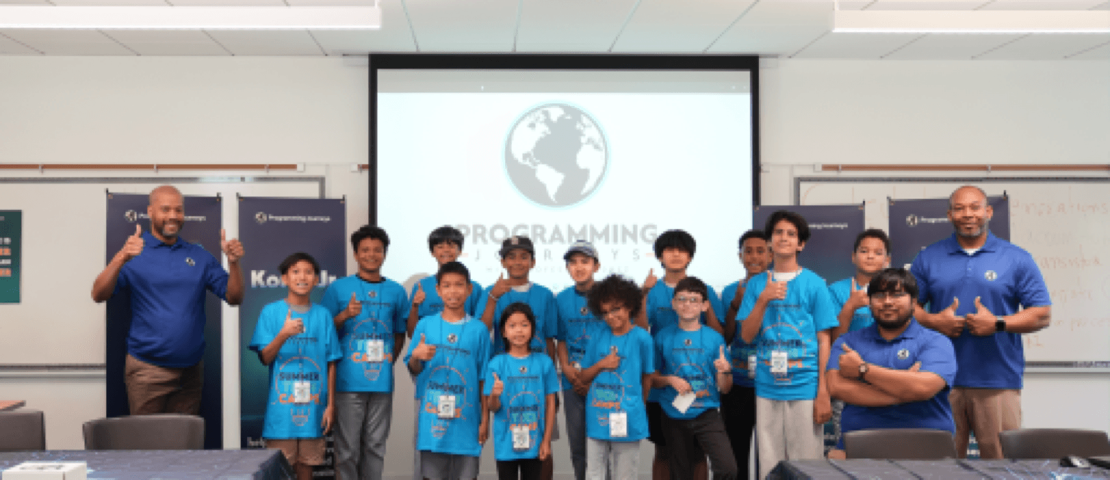 Programming Journeys students and instructors