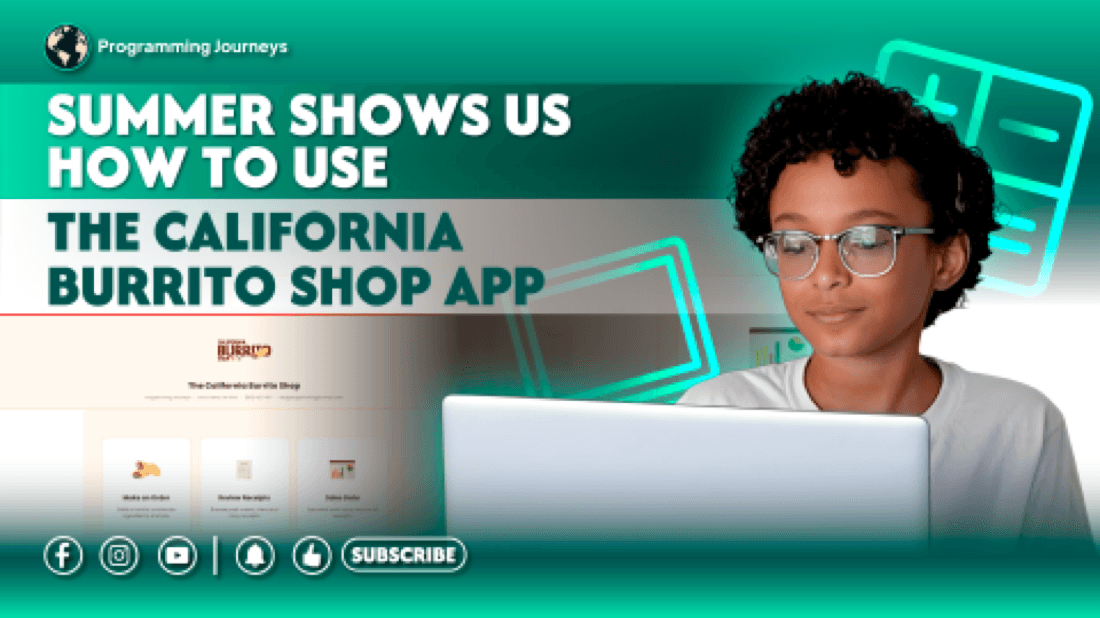 Summer Demos The California Burrito Shop App